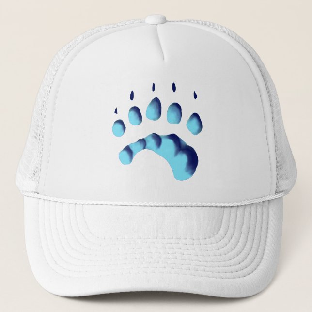 Casquette Empreinte de patte d'ours polaire (Devant)