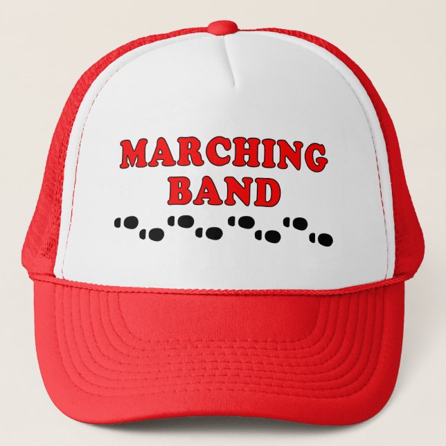 Casquette Empreintes de bande de marquage (Devant)