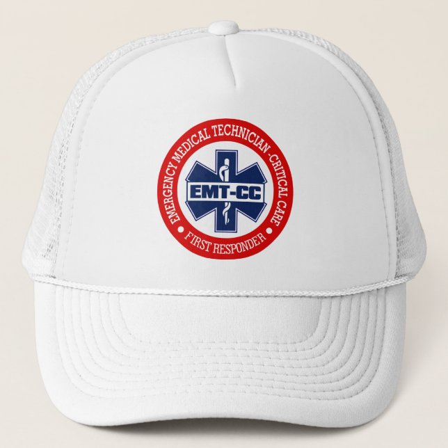 Casquette EMT-CC (soins techniques Médicales d'urgence - soi (Devant)