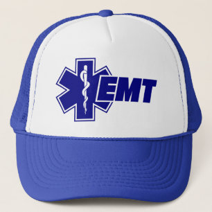 Casquette Emt Star of Life, pompier ems Cadeau