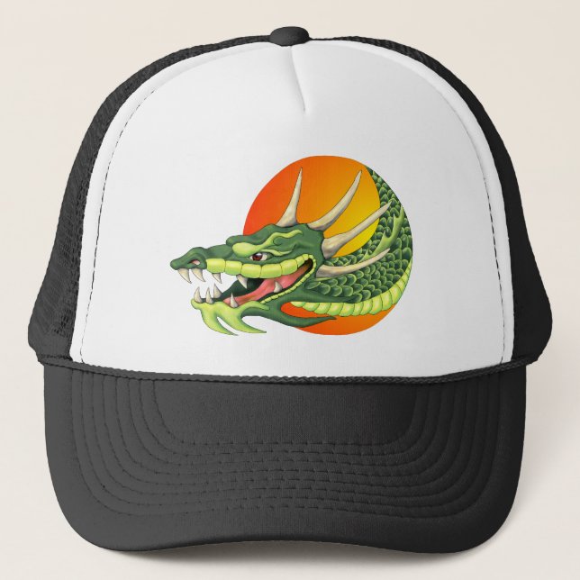 casquette en chef du dragon (Devant)