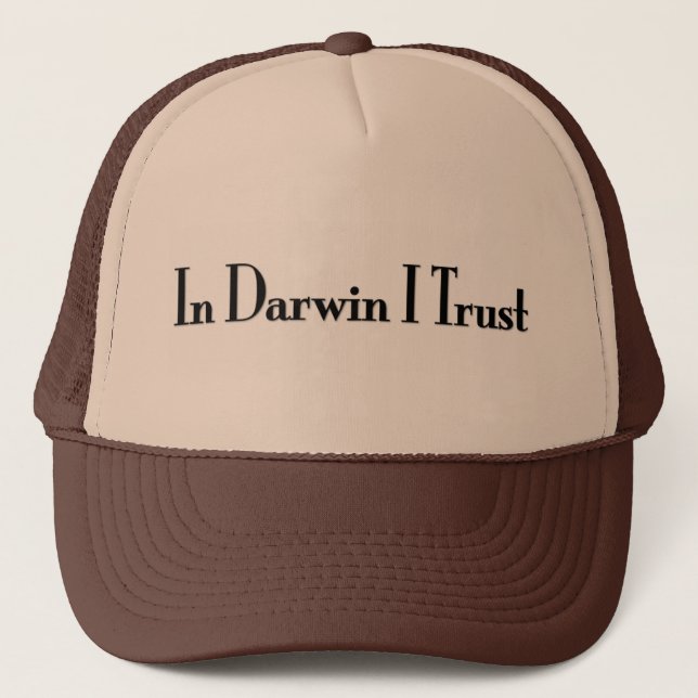 Casquette En confiance de Darwin I (Devant)