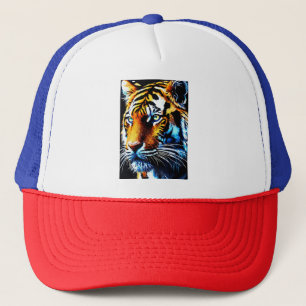 Casquette en design tigre