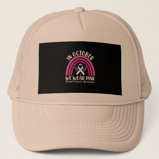 Casquette En octobre, nous portons du rose