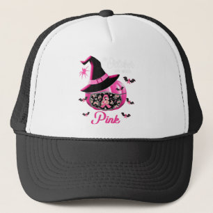Casquette En Octobre Nous Portons Le Citrouille Rose