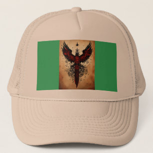 Casquette Encre guerrière ukrainienne : Poche de tatouage mi