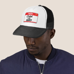 Casquette Enfant de DIEU - Étiquette de nom