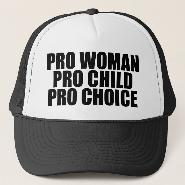 Casquette Enfant femme Pro Choice (Devant)
