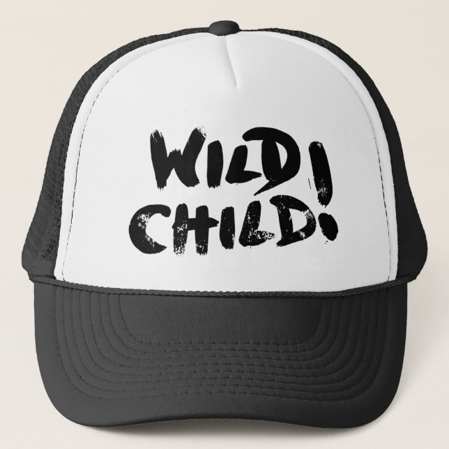 Casquette Enfant sauvage ! (Devant)