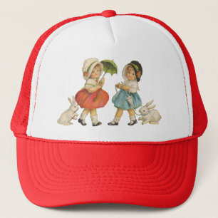 Casquette Enfants vintages et lapins