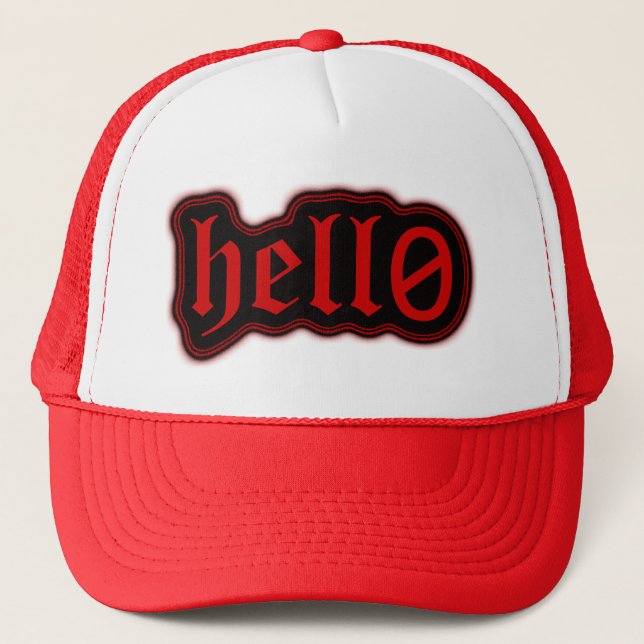 Casquette enfer0 (Devant)