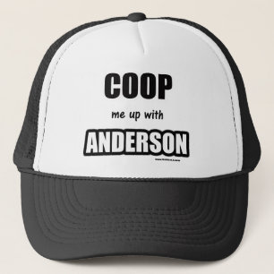 Casquette Enfermez-moi avec Anderson
