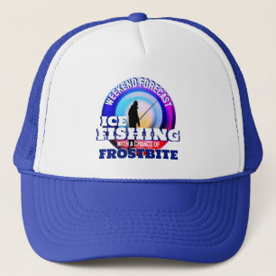 Casquette Engelures de pêche sur glace drôle
