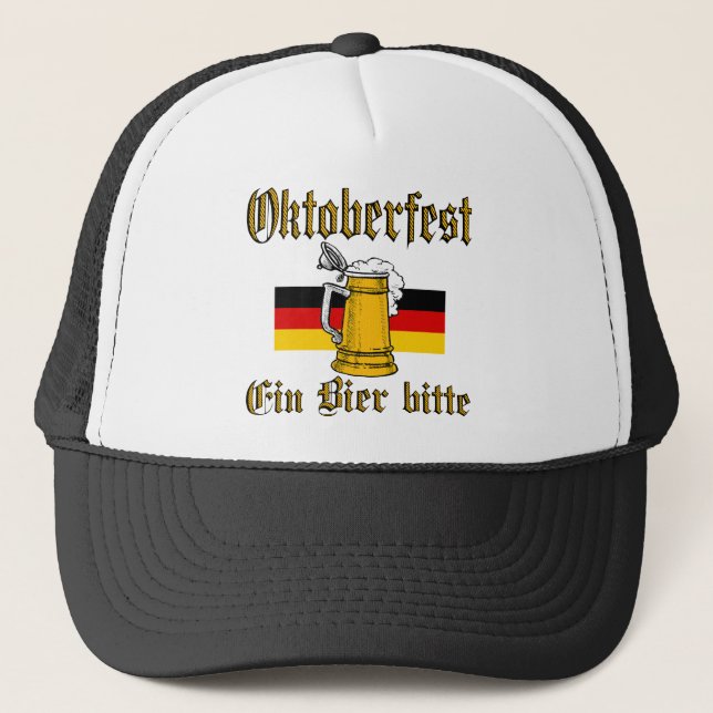 Casquette Engin de la fête de la bière (Devant)