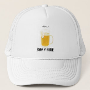 Casquette Enseigne de bière vintage pour commerce de bar