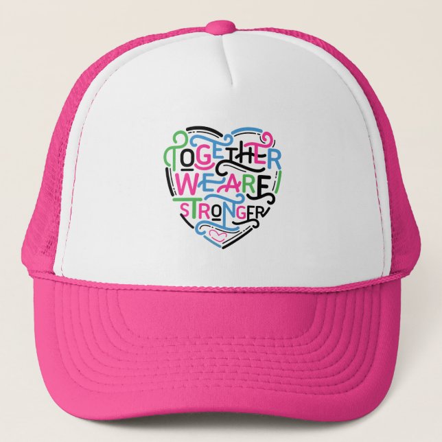 Casquette Ensemble, Nous Sommes Plus Forts (Devant)
