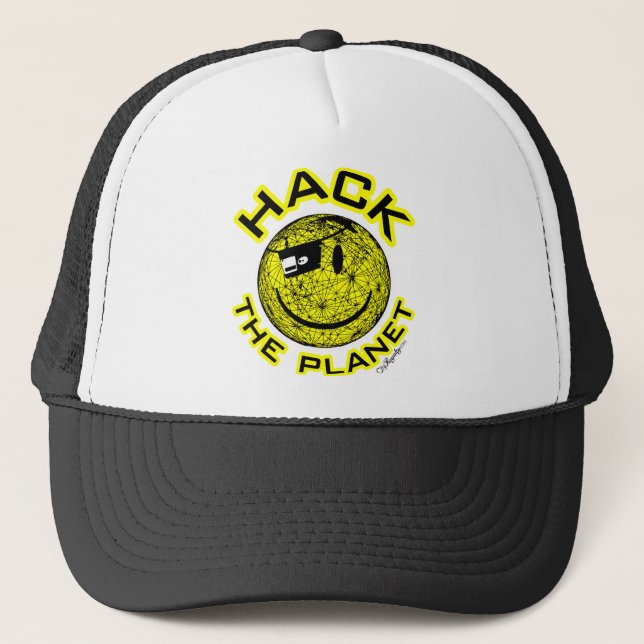 Casquette Entaillez la planète (Devant)
