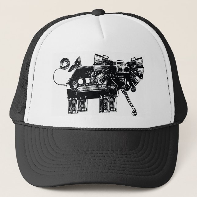 Casquette entendez les éléphants (Devant)