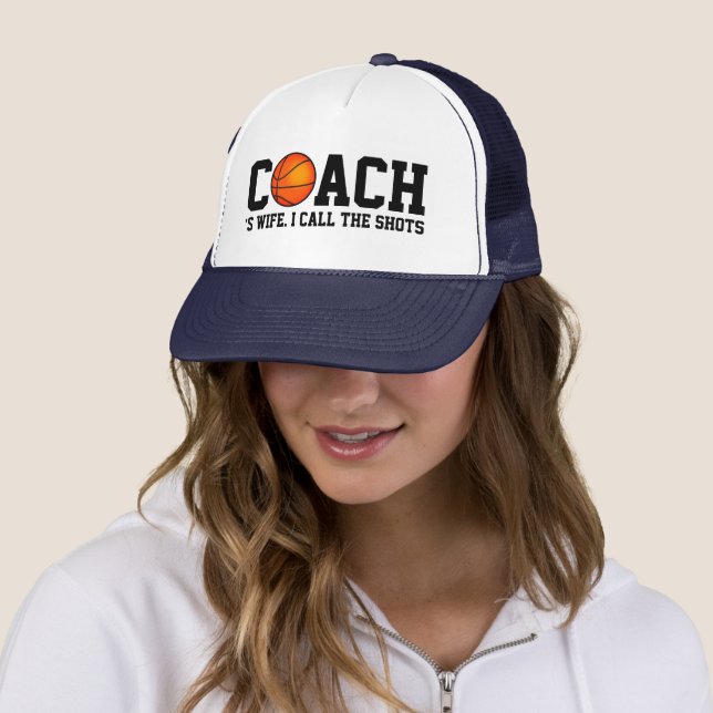 Casquette 🏀 entraîneur de basket-ball (En situation)