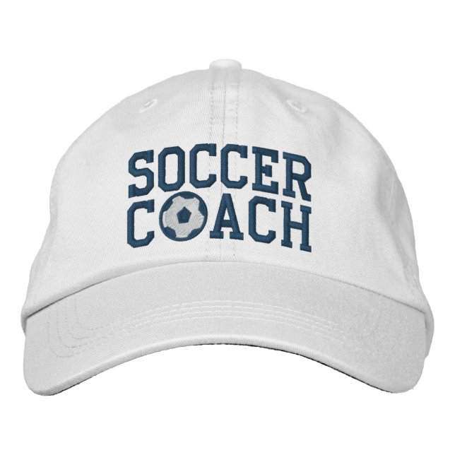 Casquette entraîneur de football (Devant)