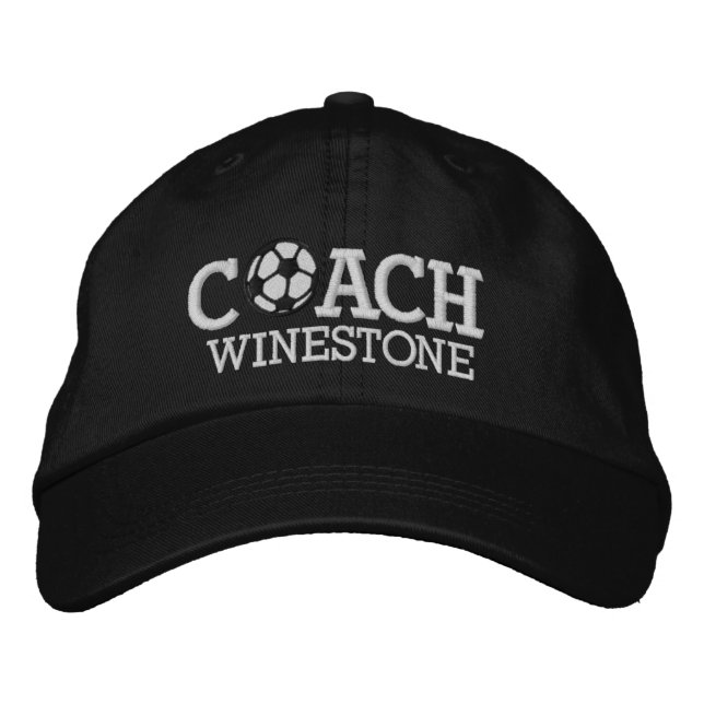Casquette entraîneur de football (Devant)