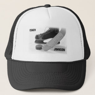Casquette Entraîneur de hockey sur glace Merci