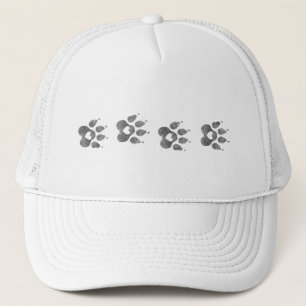 Casquette Entre dans mon cœur Empreintes de pattes de chie