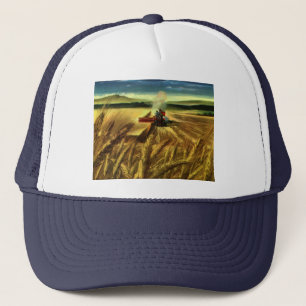 Casquette Entreprise agricole vintage, Agriculture du blé