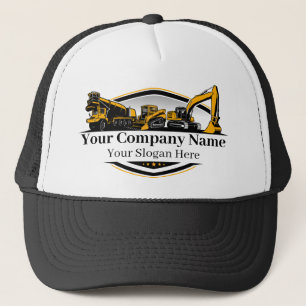 Casquette Entreprise de Construction de Matériel Lourd Profe