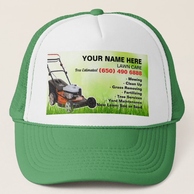 Casquette Entretien de la pelouse Aménagement de l'arbre de  (Devant)