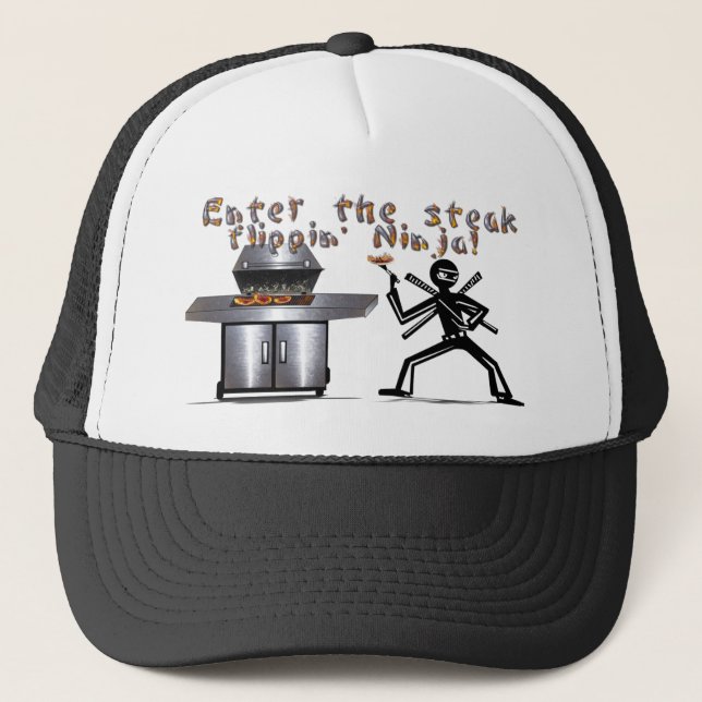 Casquette Entrez le Steak Flippin' Ninja (Devant)