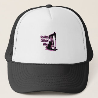 Casquette Épouse de gisement de pétrole corrompue par rose