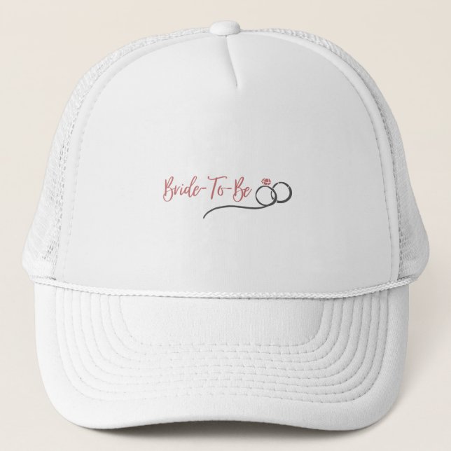 Casquette Épouse rose à être | Bridesmaid Bachelorte Party (Devant)