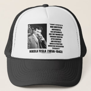 Casquette Équation de scientifiques de Nikola Tesla aucune