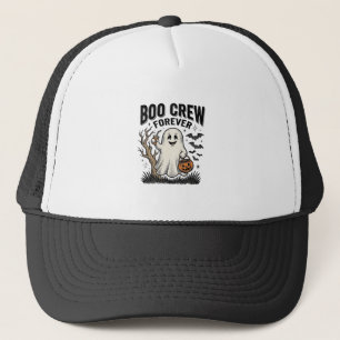Casquette Équipage Boo pour toujours Chemise Halloween fantô