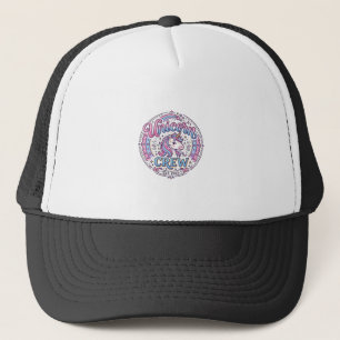 Casquette Équipage de licorne conception à la demande d'impr