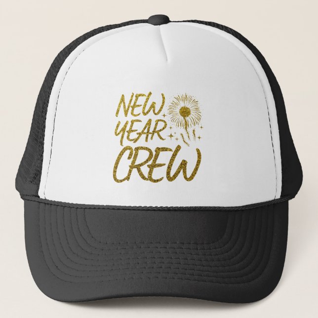 Casquette Équipage du nouvel an (Devant)