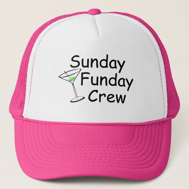 Casquette Équipage Martini de dimanche Funday (Devant)