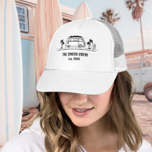 Casquette Équipage Surfeur de Vie dans une Fourgonnette Vint