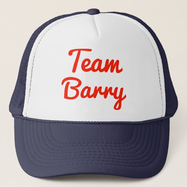 Casquette Équipe Barry (Devant)