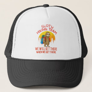 Casquette Équipe cool de Randonnée de fentes Funny Lazy Back
