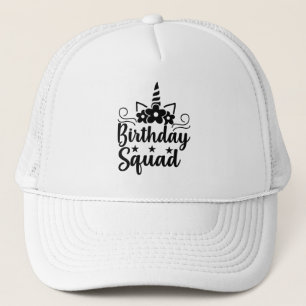 Casquette Équipe d'anniversaire