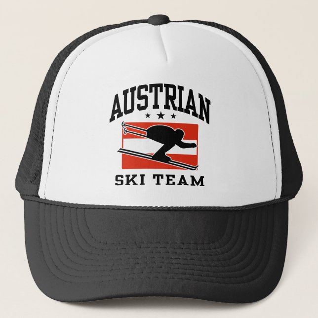 Casquette Équipe d'Autriche de ski (Devant)