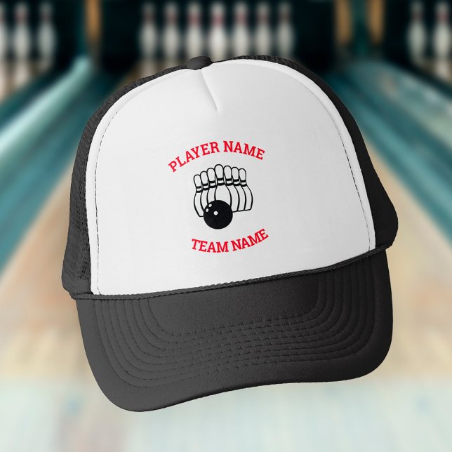 Casquette Équipe de bowling personnalisable (Créateur téléchargé)