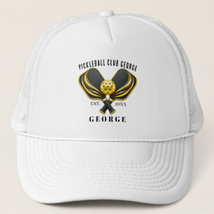 Casquette Équipe de club de pickleball Joueur personnalisé C
