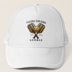 Casquette Équipe de club de pickleball Joueur personnalisé C