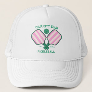 Casquette Équipe de club de pickleball Joueur personnalisé C