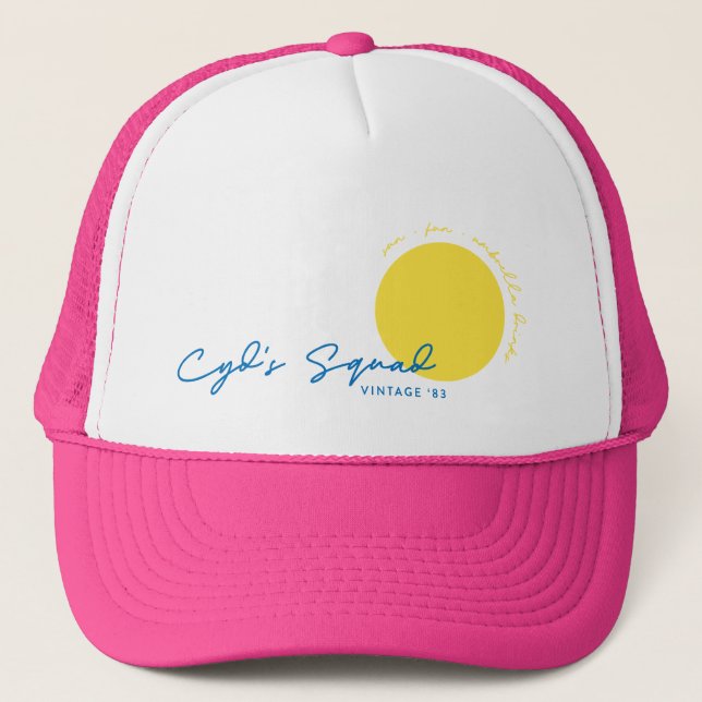Casquette Équipe de Cyd (Devant)