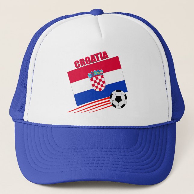 Casquette Équipe de football de la Croatie (Devant)