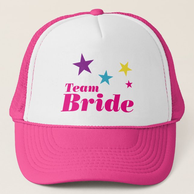 Casquette Équipe de mariée (Devant)